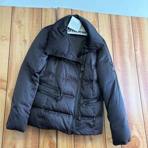 Marc New York Black Puffer Jacket Interior Label